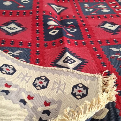 Cotton kilim 120×180 new