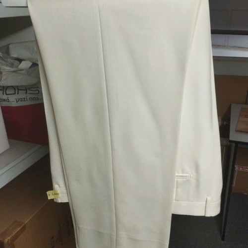 Beige sugar suit 2XL with XL shirt like new CC Corneliani