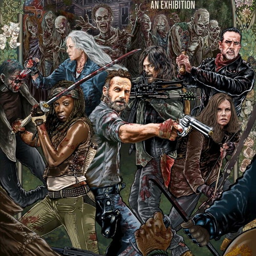 Walking Dead poster like new