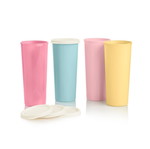 Tupperware vintage set of 4 children's cups 470ml