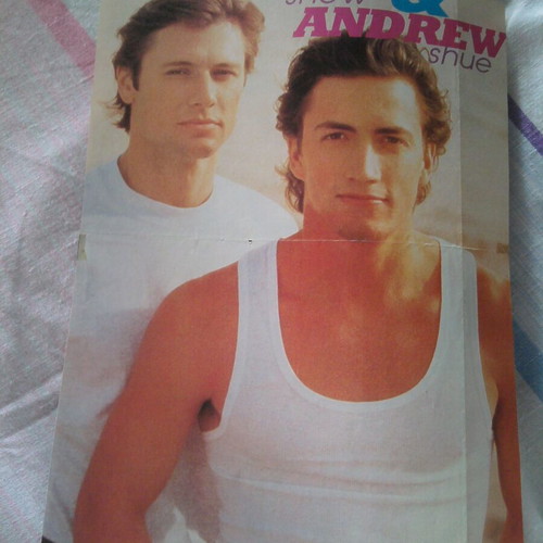 Melrose Place & 3T Jackson poster used, 29x20 cm