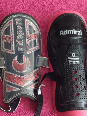 Shin guards used, pack of two pairs