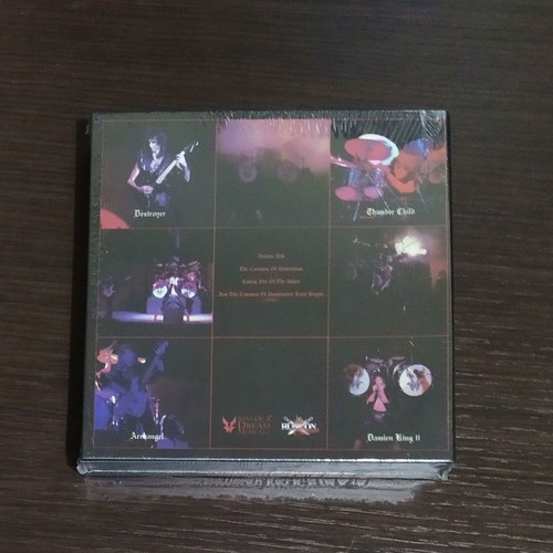Warlord Warlord Box 3xCD Japan SHM-CD + DVD (Deliver Us, Cannons Destruction, Rising Ashes)