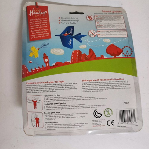 Hamleys toy airplanes new with missing red wing