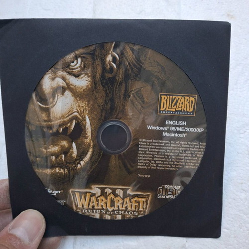 Warcraft Reign of Chaos PC like new