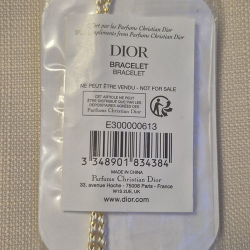 Dior J'adore bracelet new, gold color