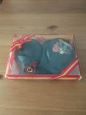 Spanish Castanets new in box, traditional musical instrument