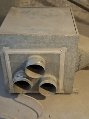 Bubble ventilation motor used in galvanized box