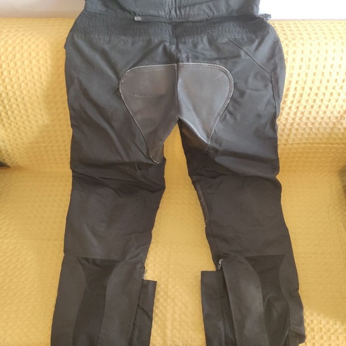 Desert motorcycle pants XXL used, polyester, black