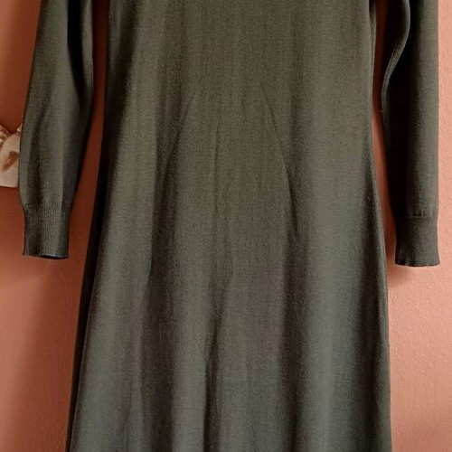 Combos knitwear dress used, green, size S