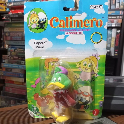 Calimero & Piero figures new, sealed from 1996