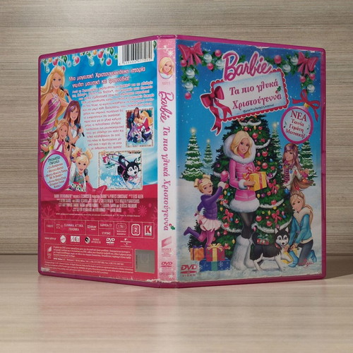 Barbie The Sweetest Christmas DVD like new, dubbed