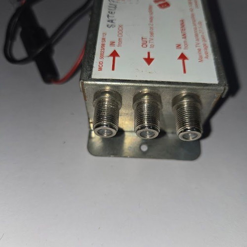 Glomex Marine TV Antenna Amplifier used, 12V, model 5023/98 SR12