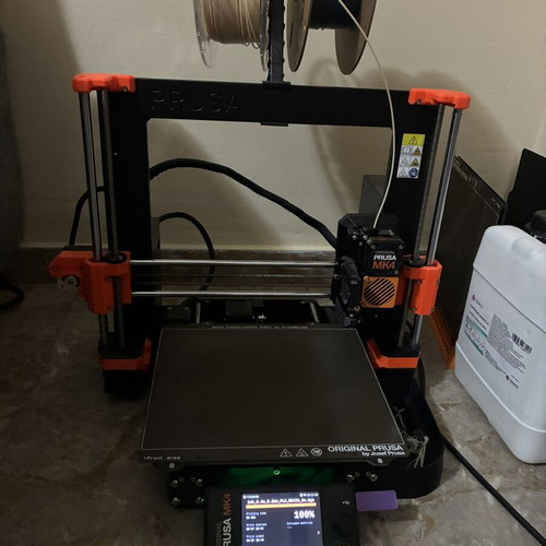 Prusa MK4 3D Printer like new with extra sheets and ObXidian nozzle