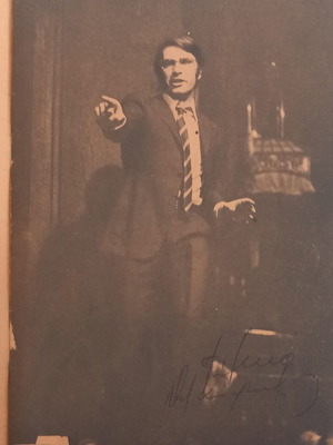 Tango by Slawomir Mrozek, signed by Nikos Kourkoulos
