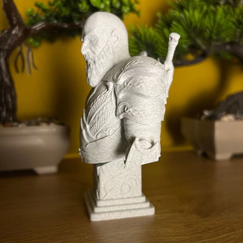 Kratos Bust God of War new, 12 cm height