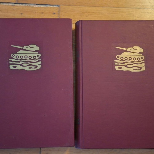 History of the Second World War Raymond Cartier used, 2 volumes, Papyros