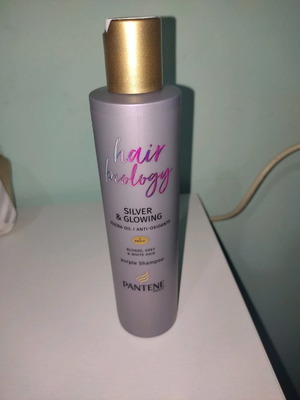 Pantene Silver &amp; Glowing Purple σαμπουάν μεταχειρισμένο