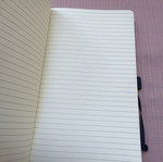 Lined notebook