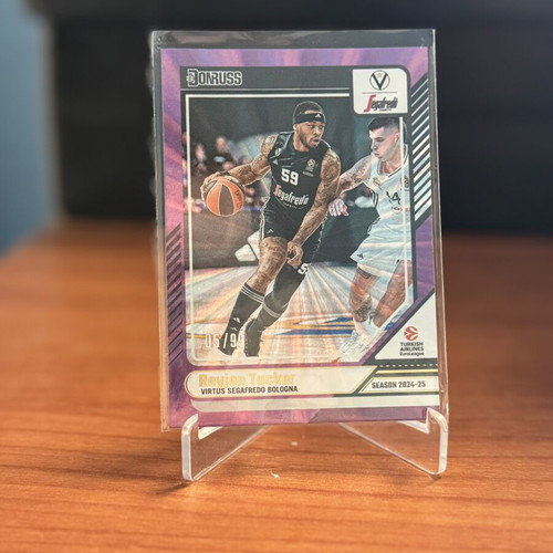 24-25 Panini EuroLeague Donruss Tucker/99 basketball card