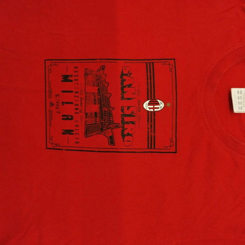 AC Milan San Siro Adidas T-shirt like new, vintage vibes, medium
