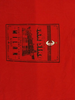 AC Milan San Siro Adidas T-shirt like new, vintage vibes, medium