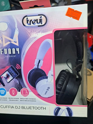 Trevi DJ 1230BT Bluetooth headphones new