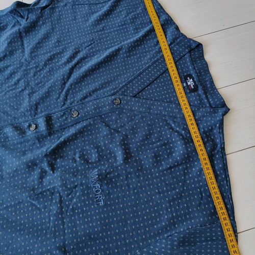 Vintage MaxFort men's cotton pajamas 7XL like new, blue