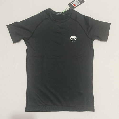 Venum Contender Rashguard wrestling T-shirt, black, M