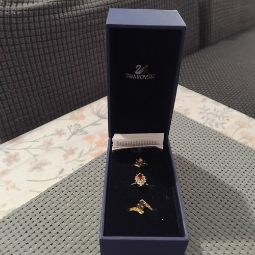 Swarovski ring box