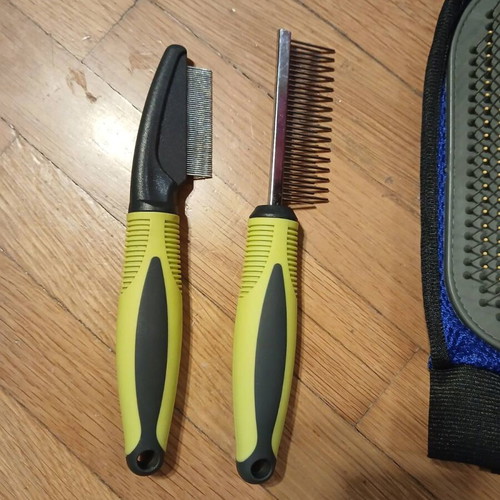 Pet grooming comb set new