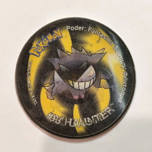Pokémon Tazo 2 Holo 3D Gengar collectible used