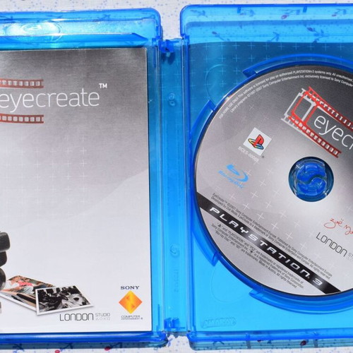 Eyecreate game for PlayStation 3 mint, photo-video