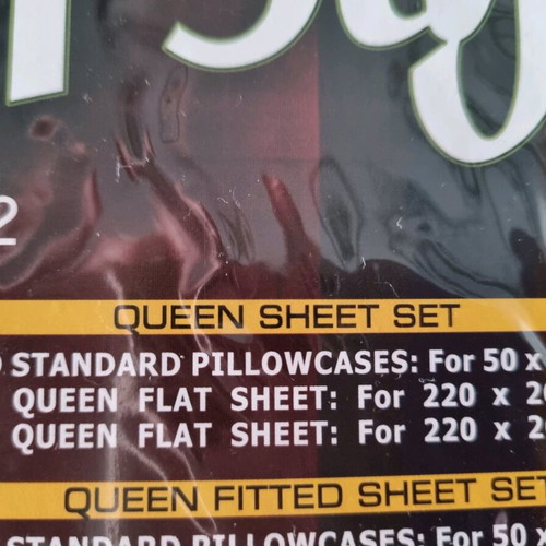 Nima bed sheet set new, 100% cotton