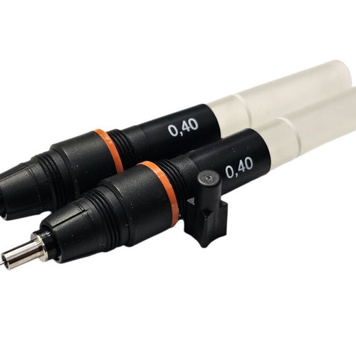 Mecanorma 0.40 tips for rapidograph, new, pack of 2