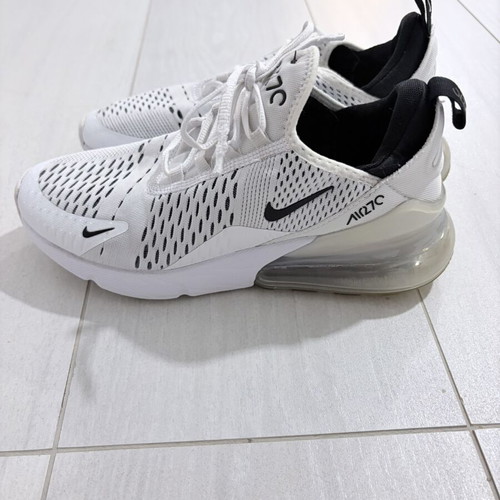 Nike Airmax sport shoes, size 38, black and white