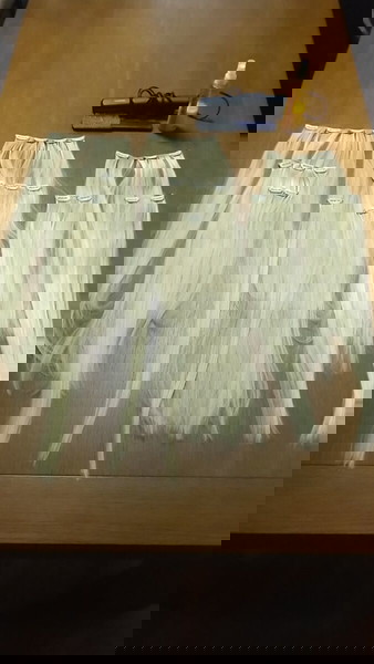 Synthetic hair, platinum blonde 70 cm. High quality.