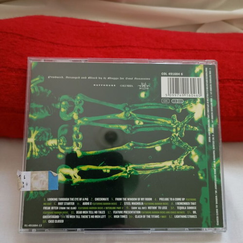 Cypress Hill IV CD album, 1998, original Greek authenticity sticker