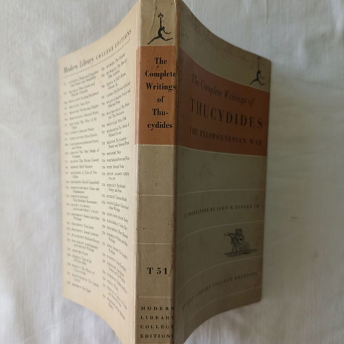 The Complete Writings of Thucydides The Peloponnesian War used