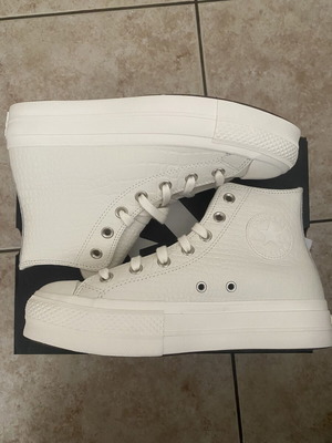 Converse leather ankle boots new