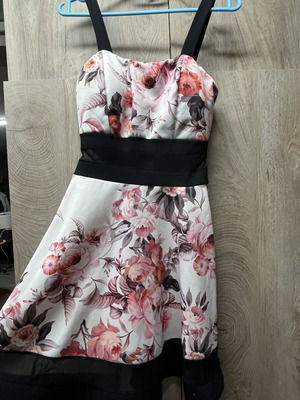 Official women's dress new, custom made, floral pattern