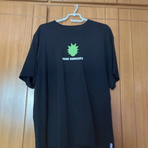 Rick and Morty T-shirt Bershka black size M like new