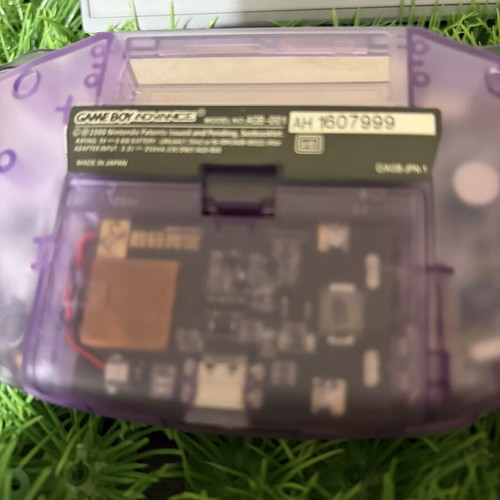 Game Boy Advance V5 IPS with USB-C battery new, custom made