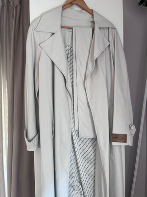 Vassia Kostara trench coat like new, beige and gray, size M