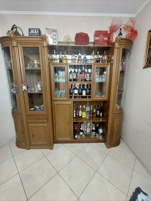 Classic living room wall unit and buffet