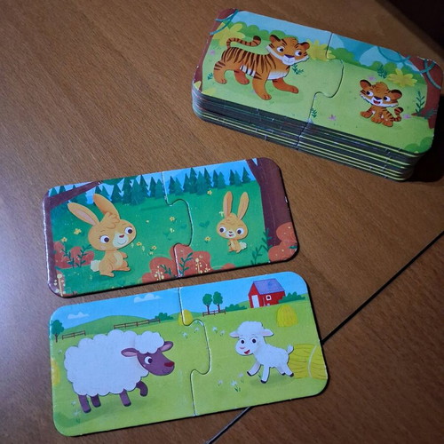 Board games for preschool and early school age like new, set of 4