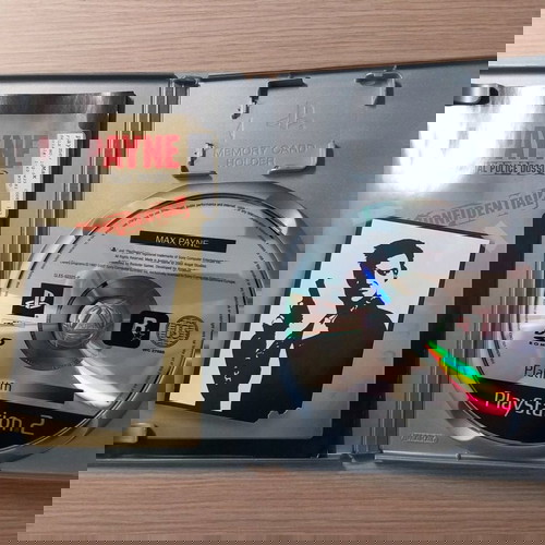 Max Payne [Platinum] for PlayStation 2 like new, English complete