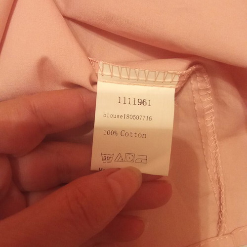 Shein summer pink blouse size Large new