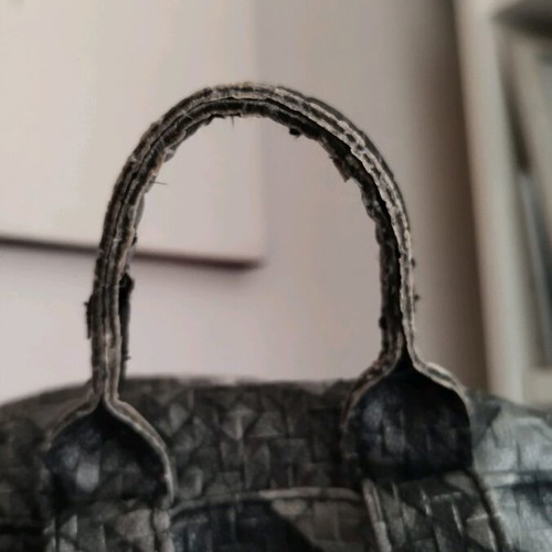 Grey backpack like new with studs