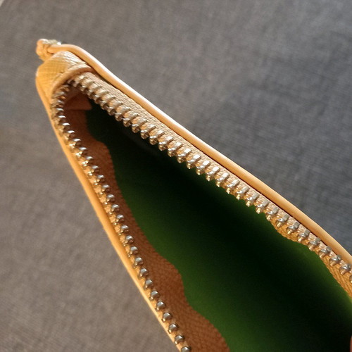 Trussardi wallet like new, yellow